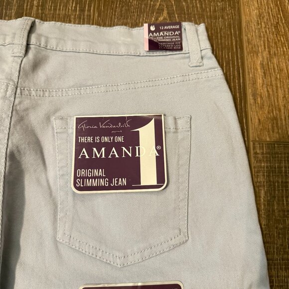 Gloria Vanderbilt Amanda Jeans – Size 12 - Picture 8 of 16